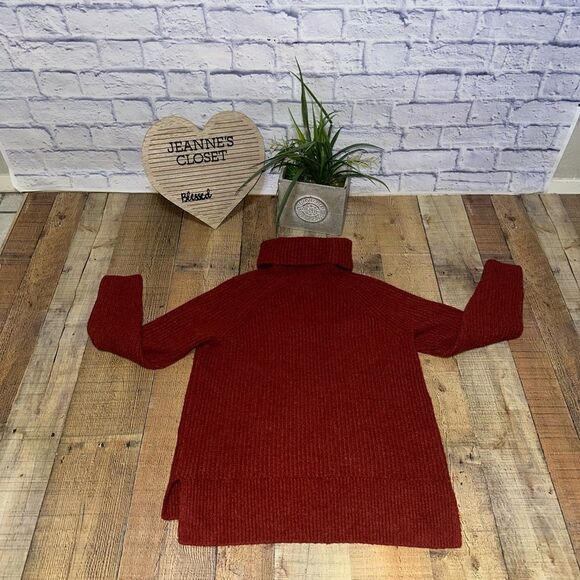 Madewell ribbed turtleneck chunky sweater - Picture 5 of 13